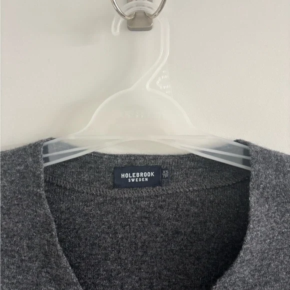 Holebrook Grey Wool Vest - Picture 4 of 5